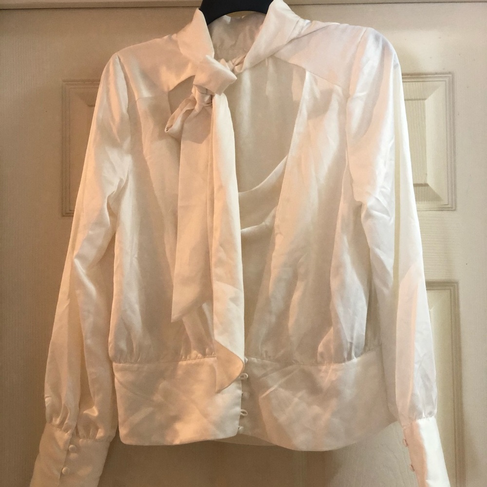 Ivory/cream dressy top